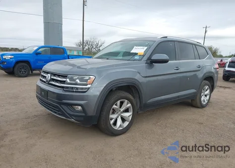 2019 Volkswagen Atlas 3.6L V6 Se из США, поврежденный, VIN 1V2LR2CA9KC527893